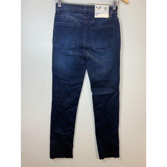 NIC+ZOE Women's Size 25 Twilight Mid Rise Straight Ankle Jeans - Picture 6 of 13